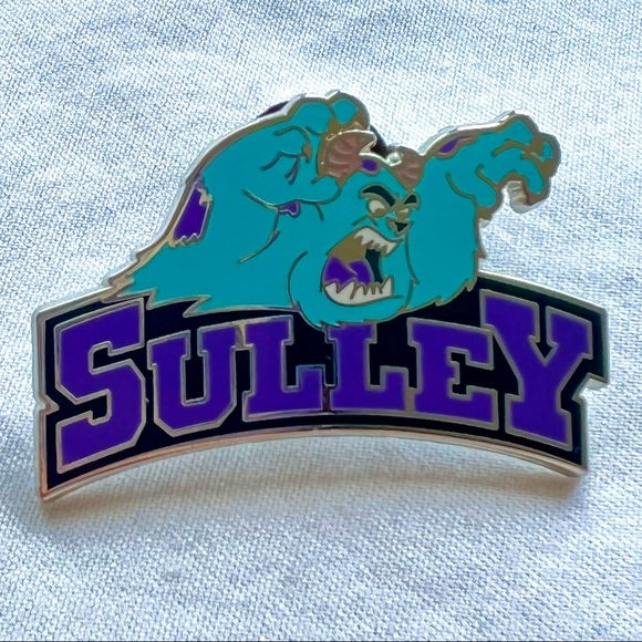 Disney Accessories - ✨ 2/$15 or 3/$20 ✨ Disney Fantasyland Football Sulley Pin